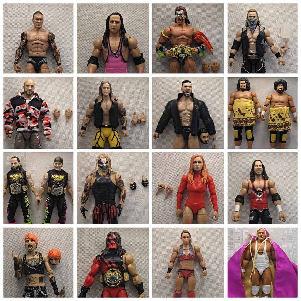 WWE Wrestling Wrestler นักมวยปล้ํา Super Action Figure