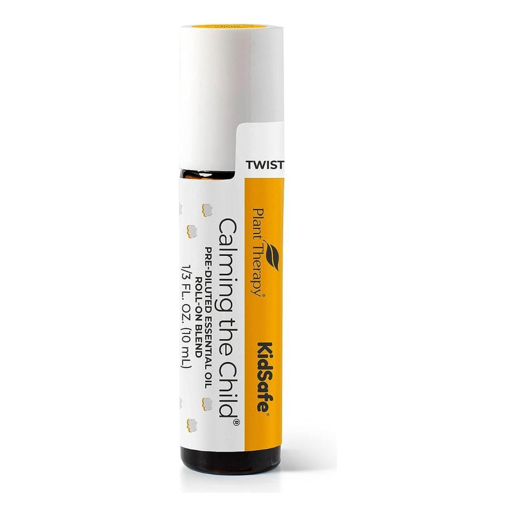 Plant Therapy KidSafe Calming Children Essential Oil Mix 10ml (1/3oz) Relax Soothing Mix Oil, Orange