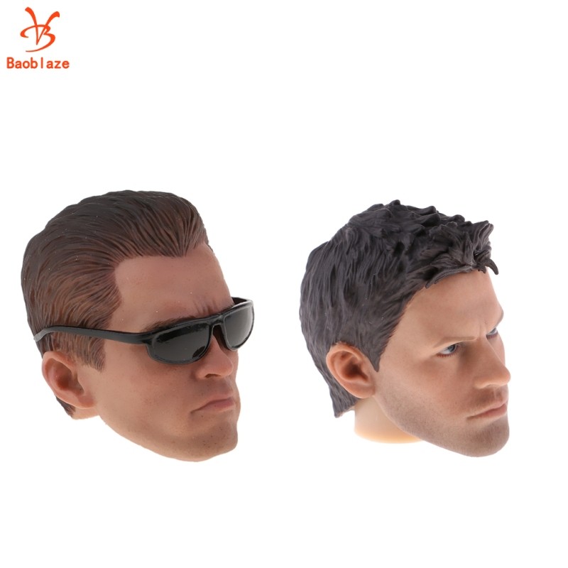[syyqwdt] 1/6 Scale Male Figure Head Sculpt สําหรับ 12 "