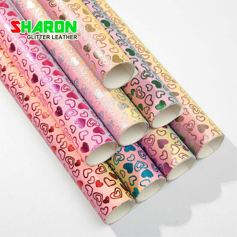 Terry เครื่องประดับ Terry สีชมพูตาราง sr18061 ผม Gradient Terry Rainbow diy แชสซีผ้าผีเสื้อ Love Han