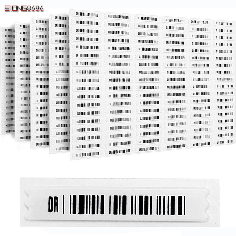 EIONG8686FT 108 ชิ้นป้ายบาร์โค้ดรักษาความปลอดภัย, 58khz AM ป้ายอ่อน, ประโยชน์ EAS Security DR ฉลากร้านค้าซูเปอร์มาร์เก็ต