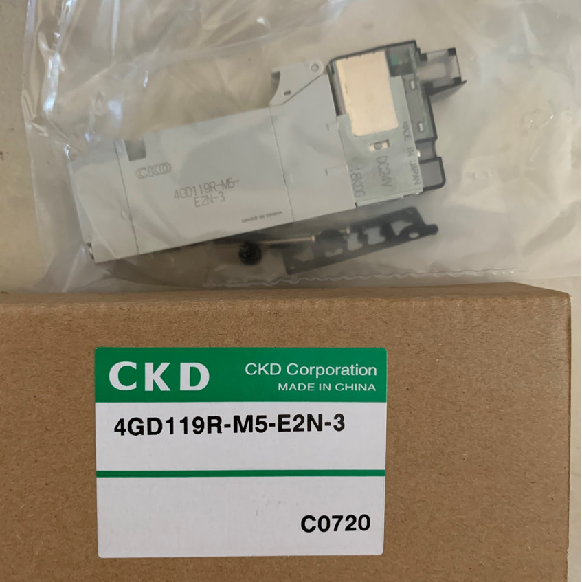 Original CKD Solenoid วาล์ว 4GD119R-M5-E2N-3 4GD119-E2N 4GA119-E2N ยี่ห้อใหม่แท้
