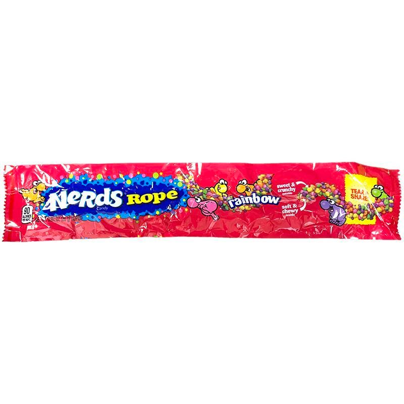 US นําเข้า Wonka Wonka Nerds RAINBOW Granulated Candy Grape RAINBOW Influencer Snacks Crispy Candy S