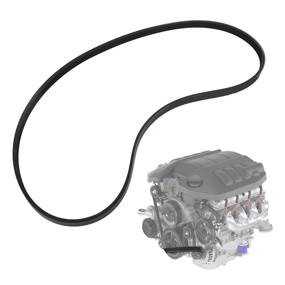 Lemendhk ยางรถ V Ribbed เครื่องกําเนิดไฟฟ้ากระแสสลับเข็มขัดพัดลม 4PK1110 เหมาะสําหรับ Toyota ที่แม่น