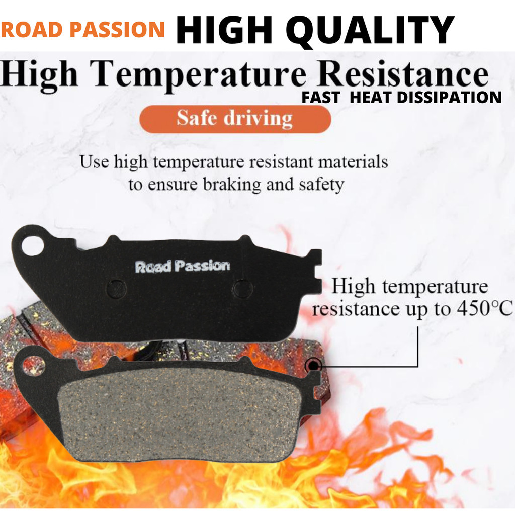 ผ้าเบรคสําหรับ HONDA VFR800F VFR800FA VFR800XA VFR800XC CB1000 VFR1200 VF รถจักรยานยนต์