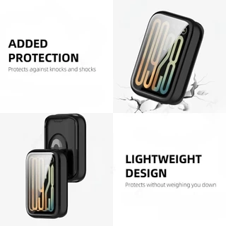เคสTPUสําหรับXiaomi Mi Band 10/9/8 Pro Full CoverageกันชนสําหรับMi Band 9 Pro/8 Pro Soft Screen Protector Cover
