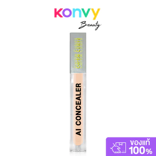 Gentle Colors AI Concealer 4.6g #01 Light เจนเทิล คัลเลอร์ คอนซีลเลอร์เนื้อครีม.