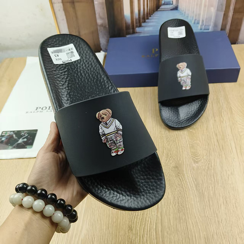 P POLO Paul รองเท้าแตะผู้ชาย รองเท้าแตะ British Noble POLO รองเท้าแตะลําลองสําหรับเล่นกีฬา