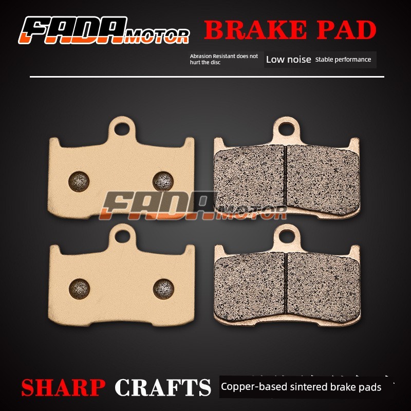 เหมาะสําหรับ Honda NSF250R 2012 2013 โลหะ Ketogenic Sintered Front Disc Brake Pad damai88.ph20260716