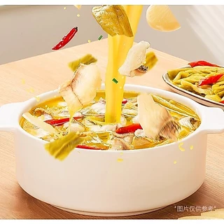 ซุปหม้อไฟ ต้มผักกาดดองเสฉวน สำเร็จรูป ปลาต้มผักดอง ห่าวเหรินเจีย 好人家 350g
