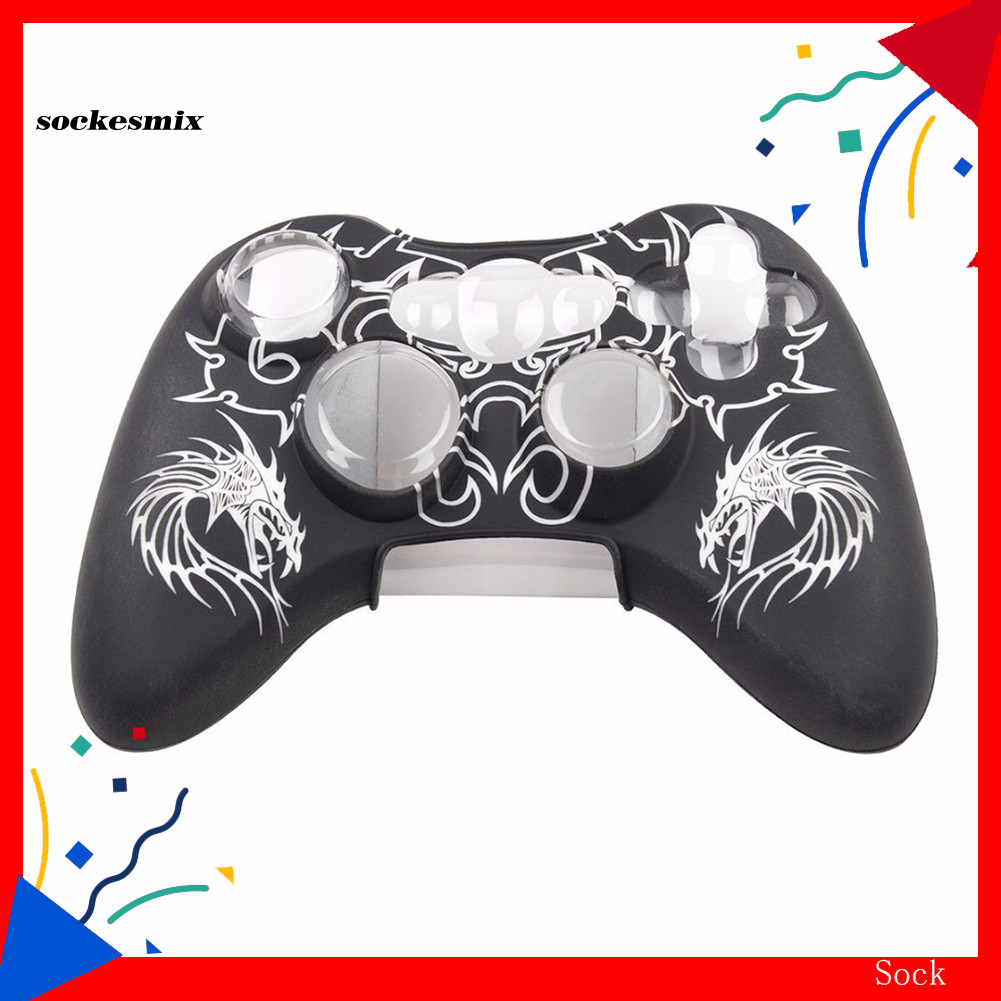 SX Soft Silicone Kylin Protective Controller Case Cover Skin สําหรับ Xbox360