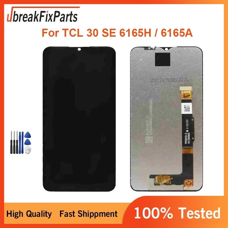 6.52 นิ้วสําหรับ TCL 30 SE 6165H / 6165A จอแสดงผล LCD Touch Screen Digitizer เปลี่ยน