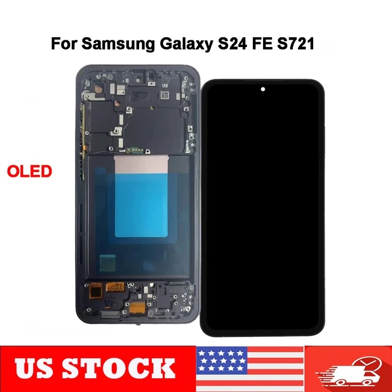 OLED Pantala สําหรับ Samsung Galaxy S24 FE S721 S721B SM-S721B/DS จอแสดงผล LCD Touch Screen Digitize