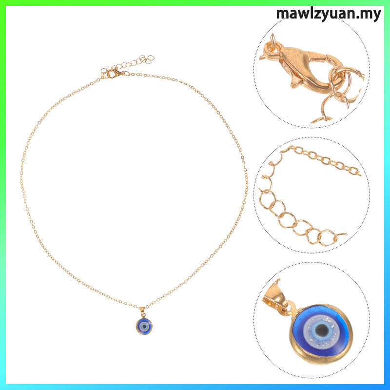 สไตล์ Evil Eye สร้อยคอ Eyes Amulet จี้ Evil Choker