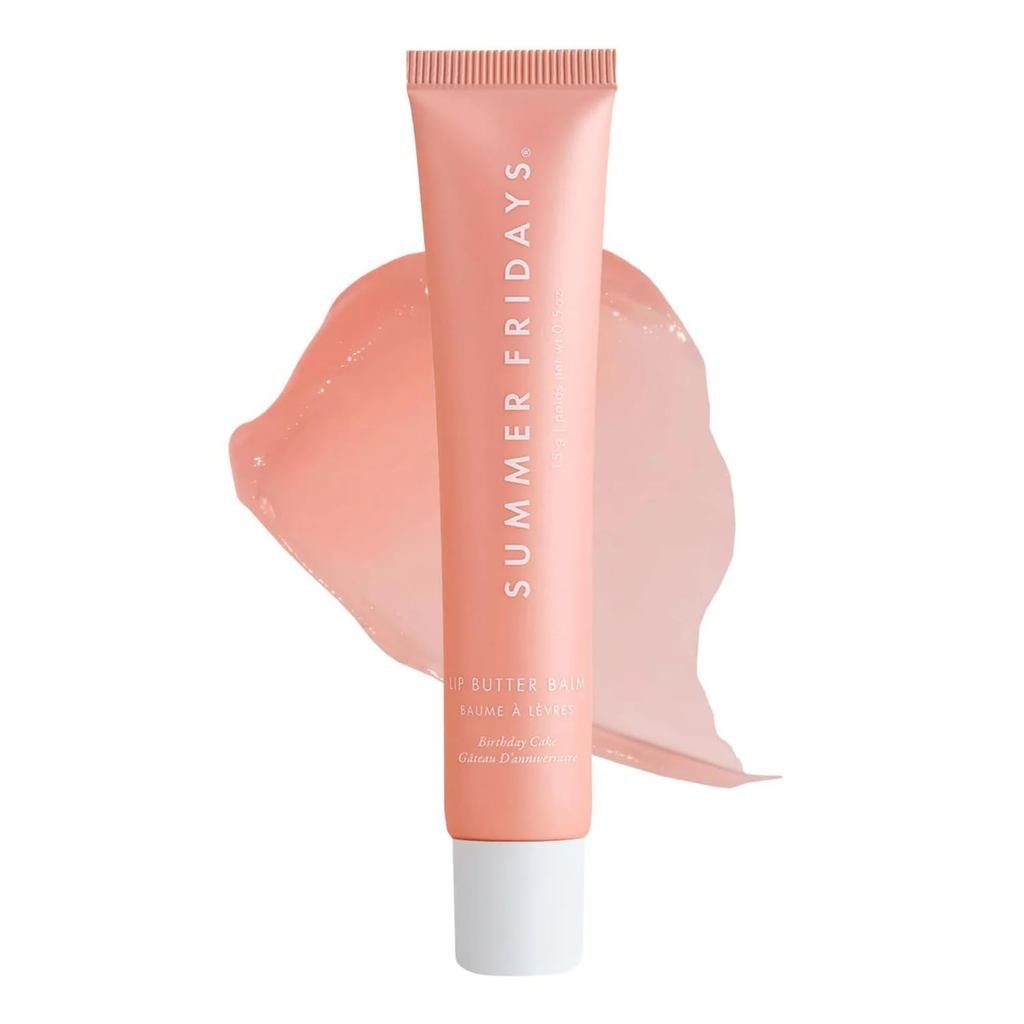 Summer Fridays Tinted Lip Butter Balm - Conditioning Vegan Lip Balm for Instant Moisture, Shine & Hy