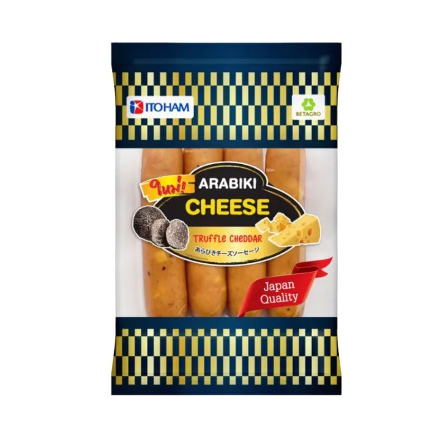 อิโตแฮม อาราบิกิชีสทรัฟเฟิล Itoham Arabiki Cheese Truffle 90g.