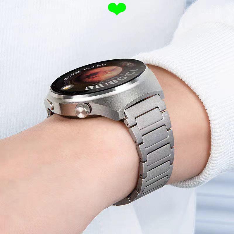 Strap เหมาะสําหรับ Huawei GT5GT4prowatch4pro สายนาฬิกา สายนาฬิกา Glory Metal สายนาฬิกาผู้ชาย
