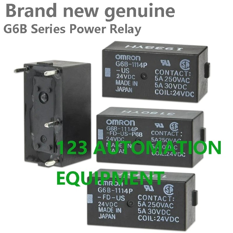 5PCS ใหม่แท้ Omron G6B-1114P-FD-US 1114P-FD-US-P6B 1114P-US 1174P-FD-US 1174P-FD-US-P6B 1114US 2P-US