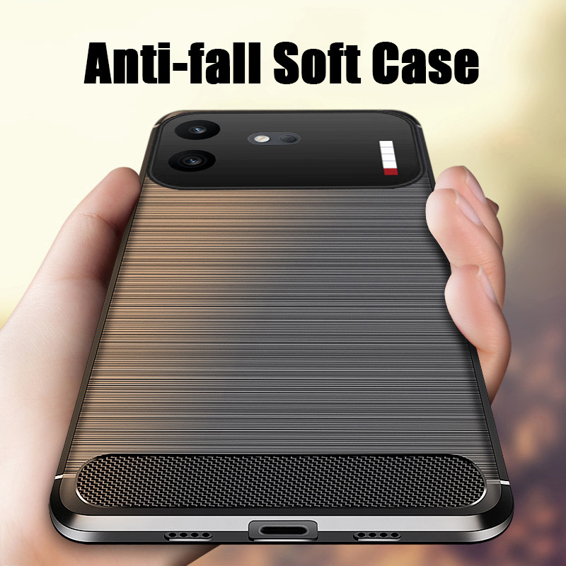 เคสโทรศัพท์ Nothing Phone 4B Brushed Texture Kevlar Carbon Fiber การกระจายความร้อน Softcase Protecti