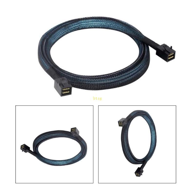 Btsg อะแดปเตอร์สายเคเบิล SFF 8643 ถึง SFF 8643 เหมาะสําหรับการใช้งานพีซีและสํานักงาน