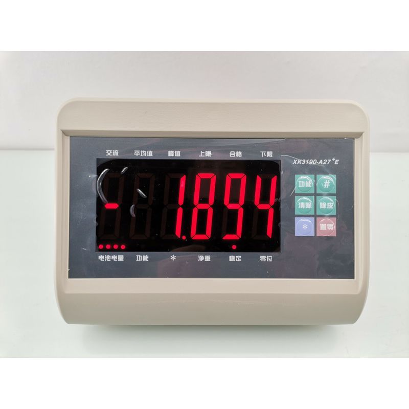 เครื่องชั่ง Yaohua XK3190-A27E จากเซี่ยงไฮ้/เครื่องชั่งอิเล็กทรอนิกส์ Yaohua รุ่น A27E พร้อมหน้าจอแส