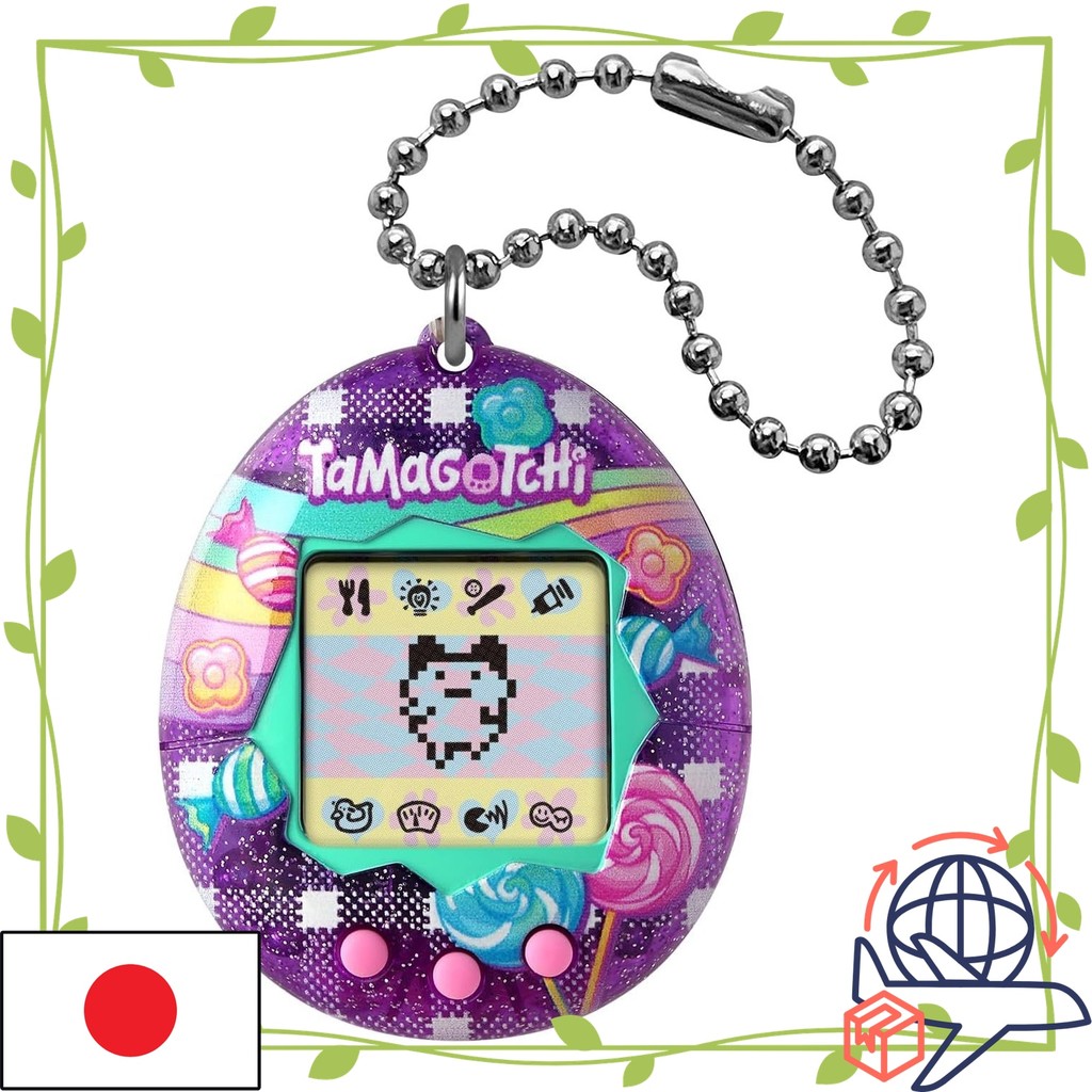 【Direct From Japan】[Tama Candy] Bandai Original Tamagotchi Virtual Pet Game Retro Electronic Toy wit
