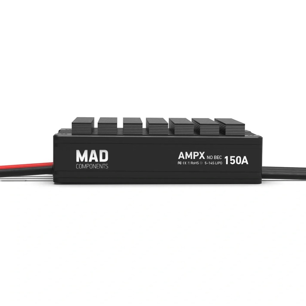 อัปเดต!MAD AMPX 150A 5-14S V2.0 Brushless ESC Drone มอเตอร์ Esc ประสิทธิภาพสูง Esc สําหรับเครื่องบิน