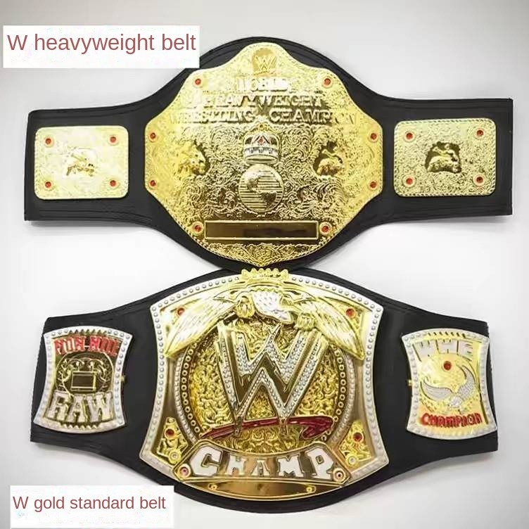 Boxing Gold Belt WWE Student Version Heavyweight Rotating Belt Simulation WWE Belt Gold Belt Champio