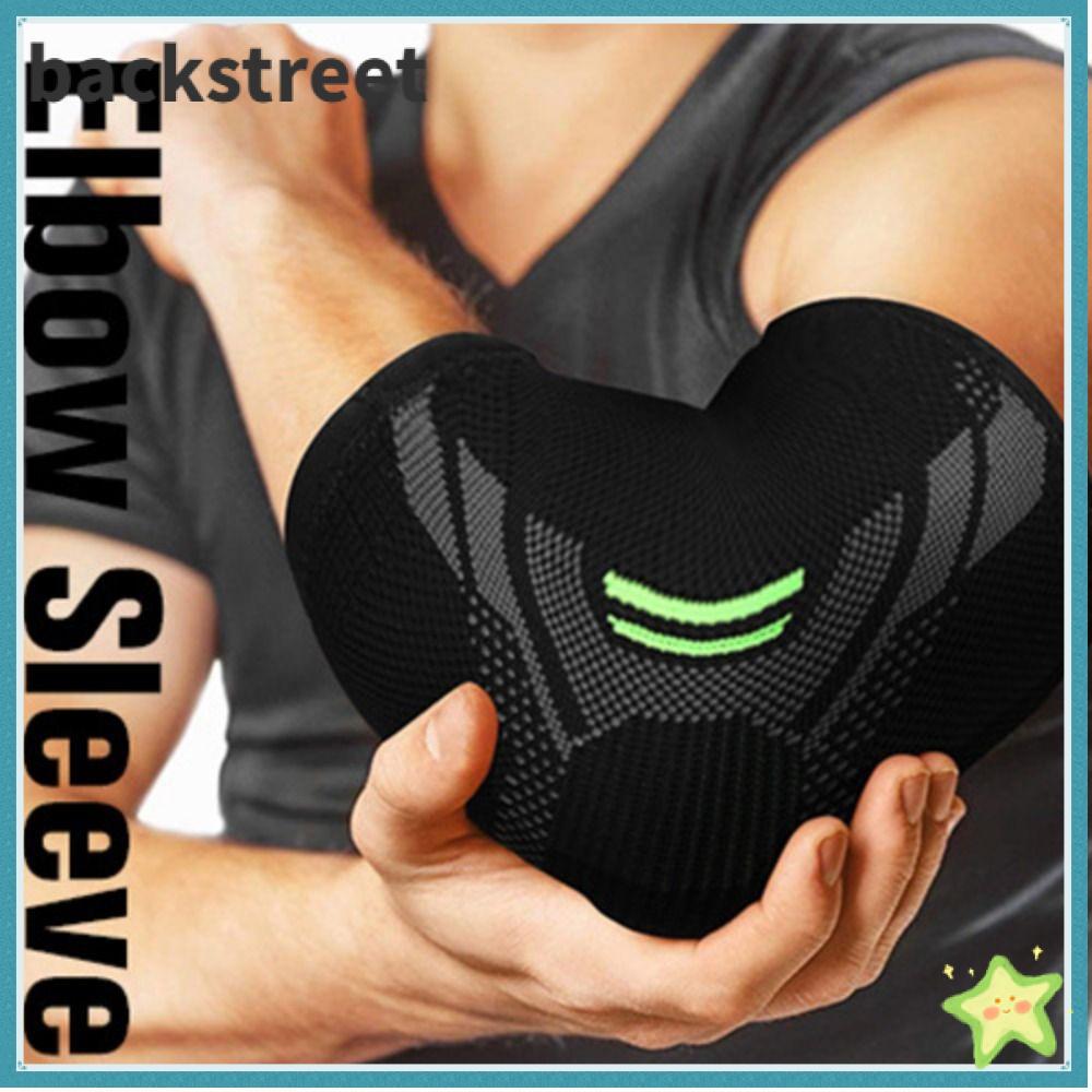BACKSTAGEREETDV Elbow Support Nylon Basketball Volleyball Arm Support Sports Gym Elbow Protection Ar