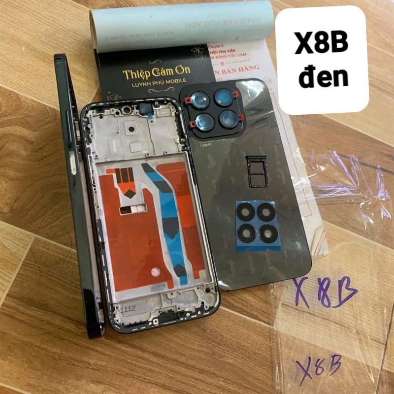 เคส Honor X8B มีถาดซิมและกระจกกล้องเฟรม