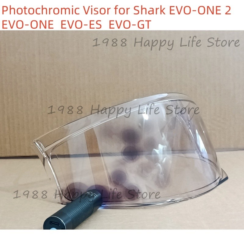 Photochromic Visor สําหรับ Shark EVO-ONE 2 EVO ONE 2 EVO-ONE EVO ONE EVO-ES EVO ES EVO-GT GT เลนส์ S