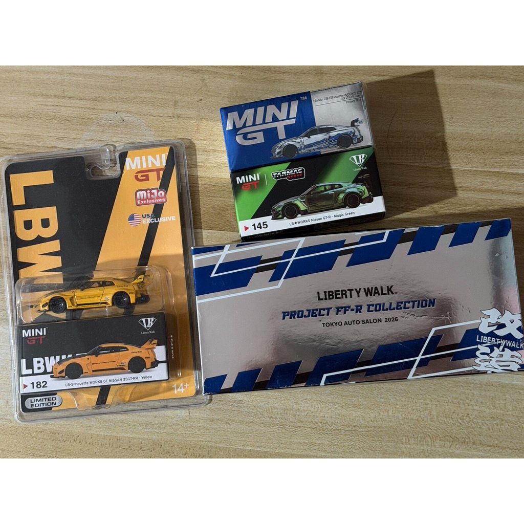 MINIGT 1/64 Liberty Walk 优质拼装