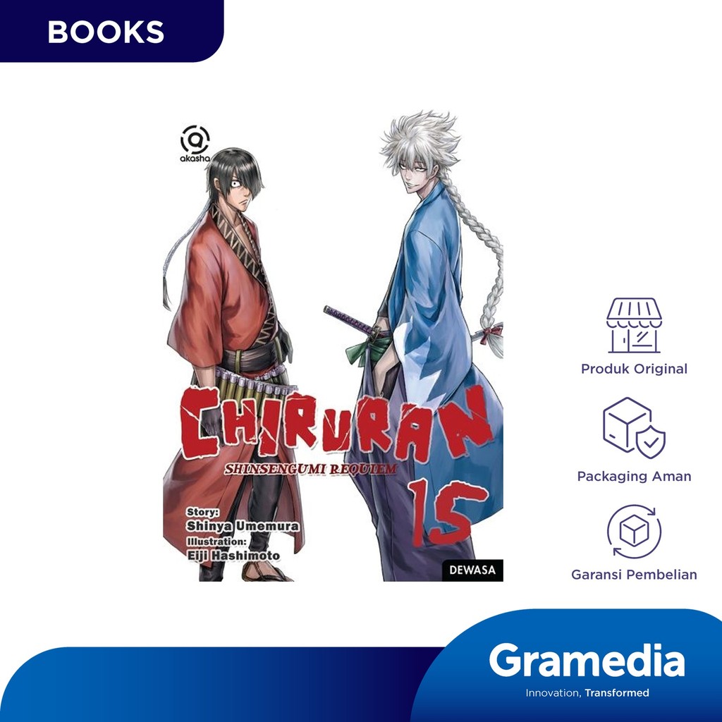 Akasha : Shinsengumi 15 (Eiji Hashimoto / Shinya Umemura)