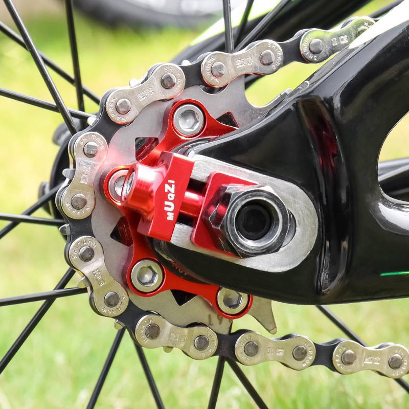 (Takashitree) 1 ชิ้นจักรยานปรับโซ่ Tensioner Fastener อลูมิเนียม Bolt สําหรับ BMX Fixie จักรยานความเร็วเดียวจักรยาน Bolt สกรูใหม่