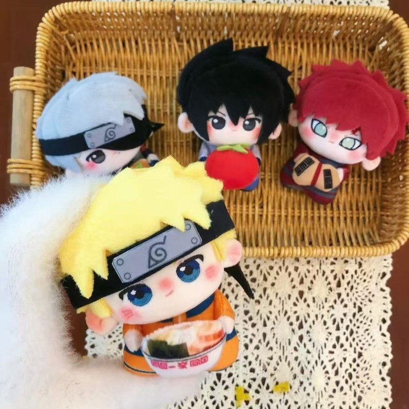 Naruto Hug-style Body Cotton Doll, Naruto Sasuke Itachi Gaara Kakashi จี้ตุ๊กตาอะนิเมะพัดลมสะสมของขว
