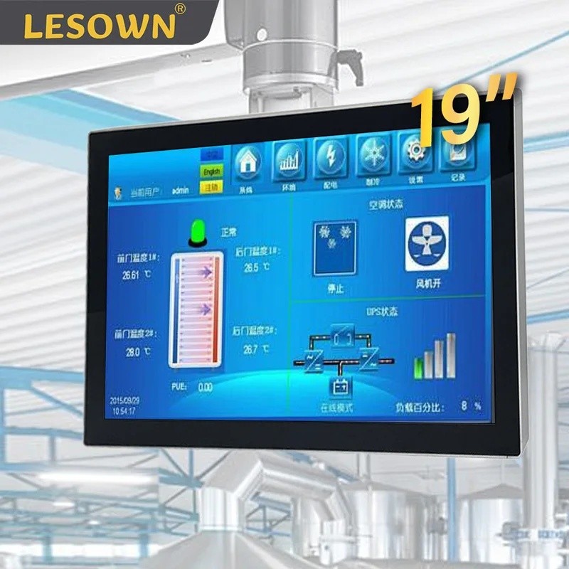 MICW LESOWN 18.5 19 นิ้ว PC Touchscreen Monitor Touch อุปกรณ์เสริม 1440x900 1080p หน้าจอ LCD พร้อม V