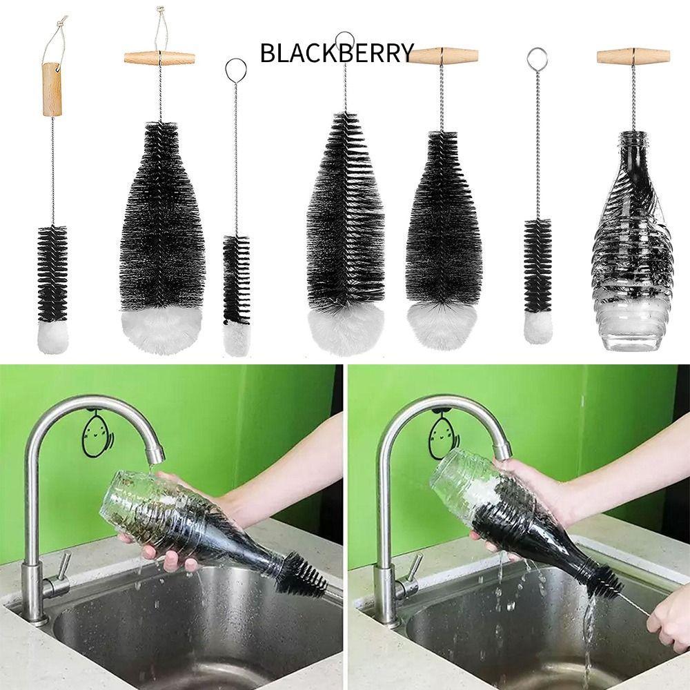 BLACKBERRY Soda Stream Bottle Brush เครื่องมือทําความสะอาดห้องครัวอเนกประสงค์ แปรงทําความสะอาดกําจัด