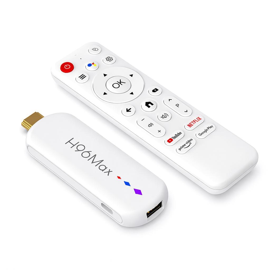 4K TV Stick Android 9.0 สมาร์ทกล่องสตรีมมิ่ง Media Player เสียงรีโมทคอนโทรล 2GB RAM 16GB ROM รองรับ 