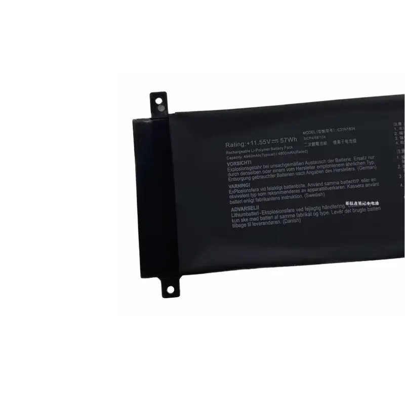 สําหรับ ASUS ProArt StudioBook Pro 17 W700G W700G3T W700G1T W700G2T H700 H700GV 11.55V 57WH C31N1834