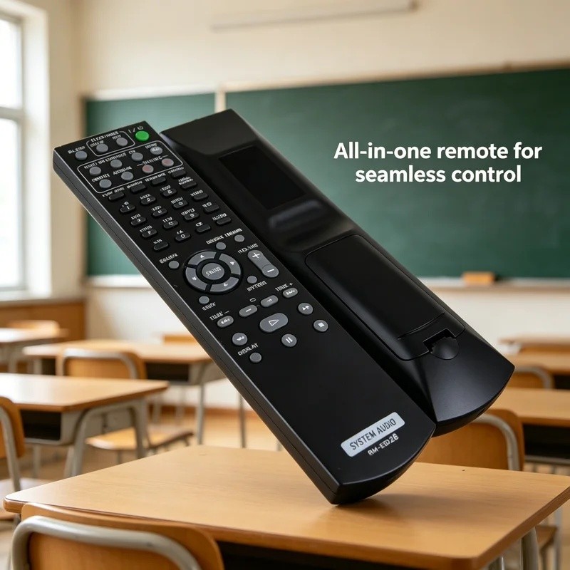 RM-E02E รีโมทคอนโทรลสําหรับ Sony NAS-E300HD HCD-E300HD SS-CE300HD Giga Juke Audio System