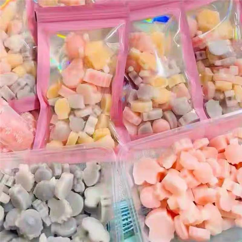 Wax Influencer ขายร้อน Wax Pop ขวดแซนวิชขี้ผึ้งแบน Candy เด็กขนมขนม Taro รสขี้ผึ้งผิว yy26.8.13