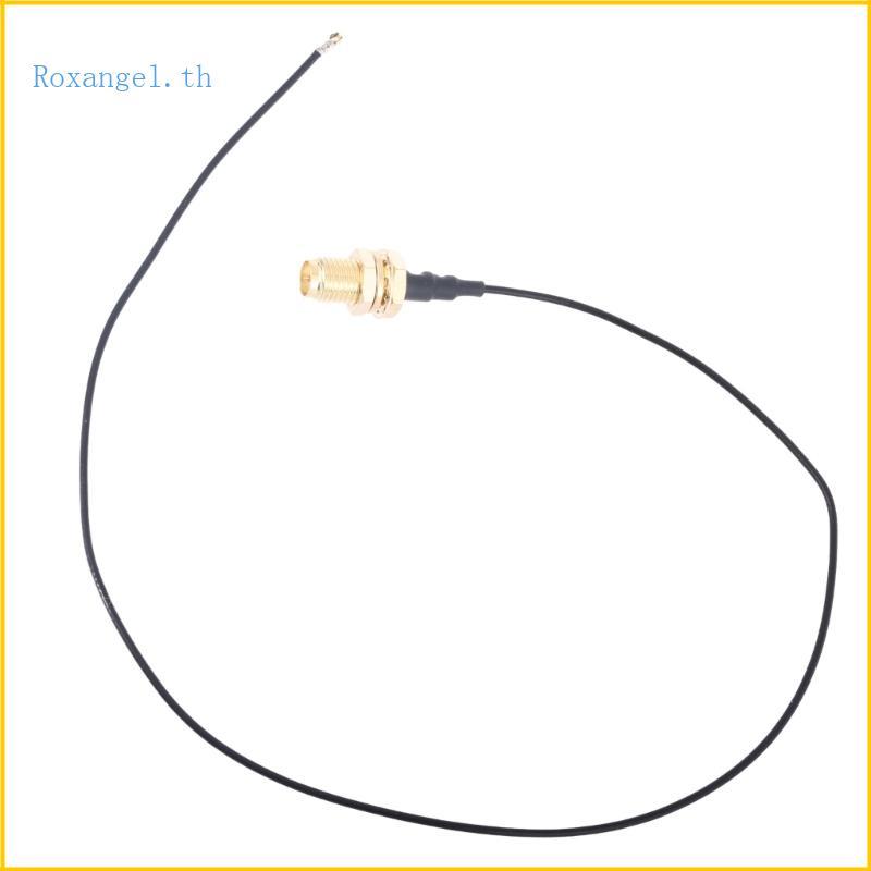 ROX สะดวกกับ RPSMA Cable Antenna สําหรับ AX210 AX200 9260NGW 8260NGW 8265NGW M 2 WiFi Card ได้อย่างง