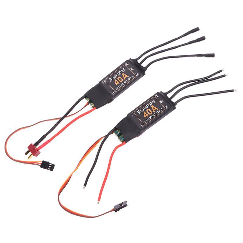 Adagu Mitoot Brushless 40A ความเร็ว ESC Controller 2-4S 5V 3A UBEC สําหรับ RC FPV Quadcopter RC เครื่องบินเฮลิคอปเตอร์ TH