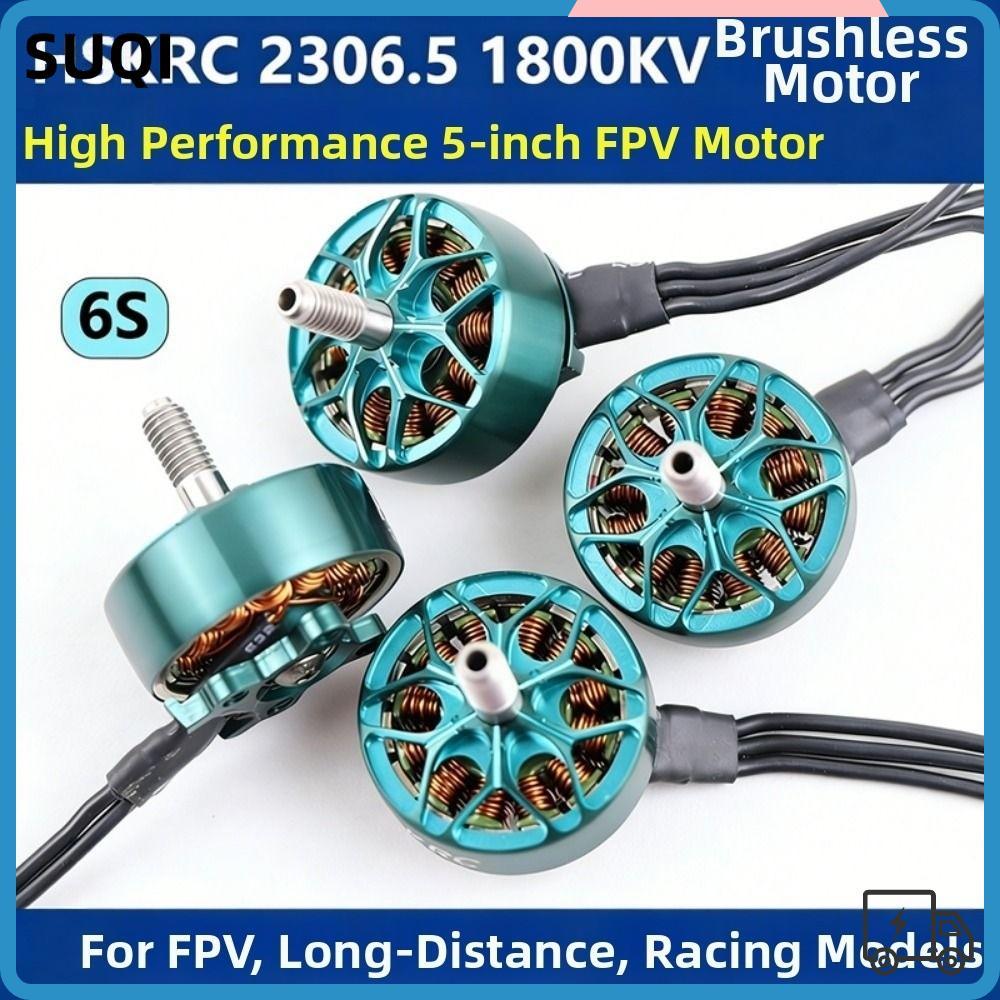 SUQI Flying Racing Motor, ครอสโอเวอร์สีน้ําเงิน 2306.5 1800KV|อะไหล่โดรน MotorRacing ไร้แปรงถ่าน, HS