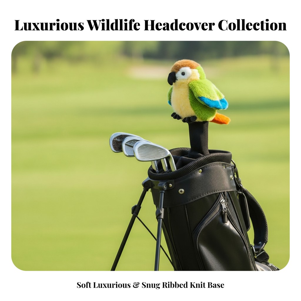 Fairway Wood Headcover ตลก Fairway ไม้ฝาครอบหัวกอล์ฟ Safeguarding Headcovers Snug สําหรับนักกอล์ฟ