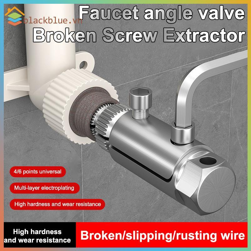 BBLUE Universal Faucet Broken Wire Extractor Damaged Screw Extractor Remover Wire Stripped Screw Ext