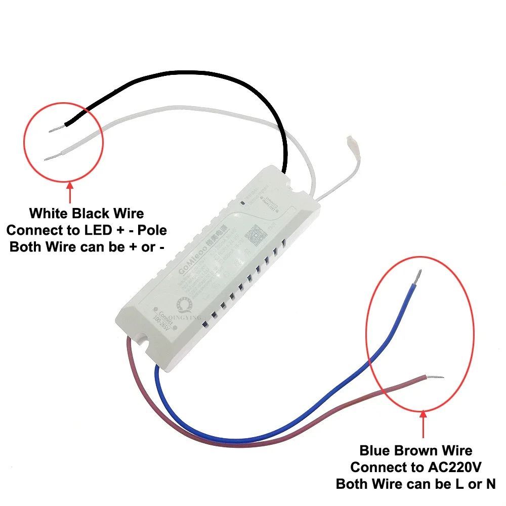 2.4G App LED Driver 600mA-3000mA 24V แรงดันไฟฟ้าคงที่ 2Pin Doublecolor LED Strip แหล่งจ่ายไฟ 110V 22