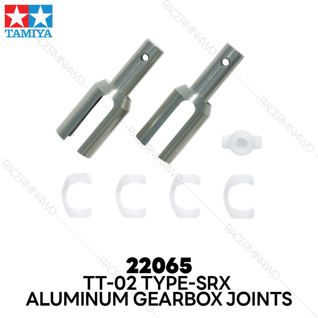 TAMIYA R/C TT-02 Type-SRX Aluminum Gearbox Joints 22065