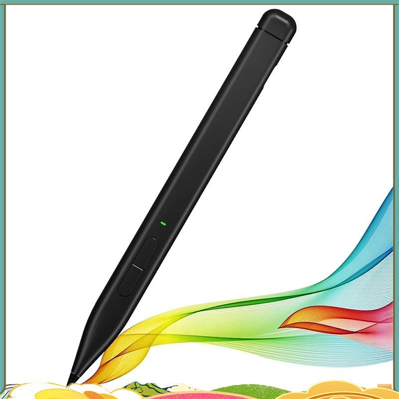 Slim Pen 2 สําหรับ Pro 9/8/7/6/5/4/3/X, Go 3/2/1,Book 3/2/1,แล็ปท็อป 4/3/2/1,Studio /2/1,USB-C Charg