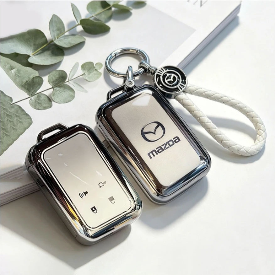 TPU เหมาะสําหรับ Mazda 6e 2026 เคสกุญแจใหม่ Mazda 6e เคสป้องกัน 6e แพ็ค 6e EV พวงกุญแจรถ